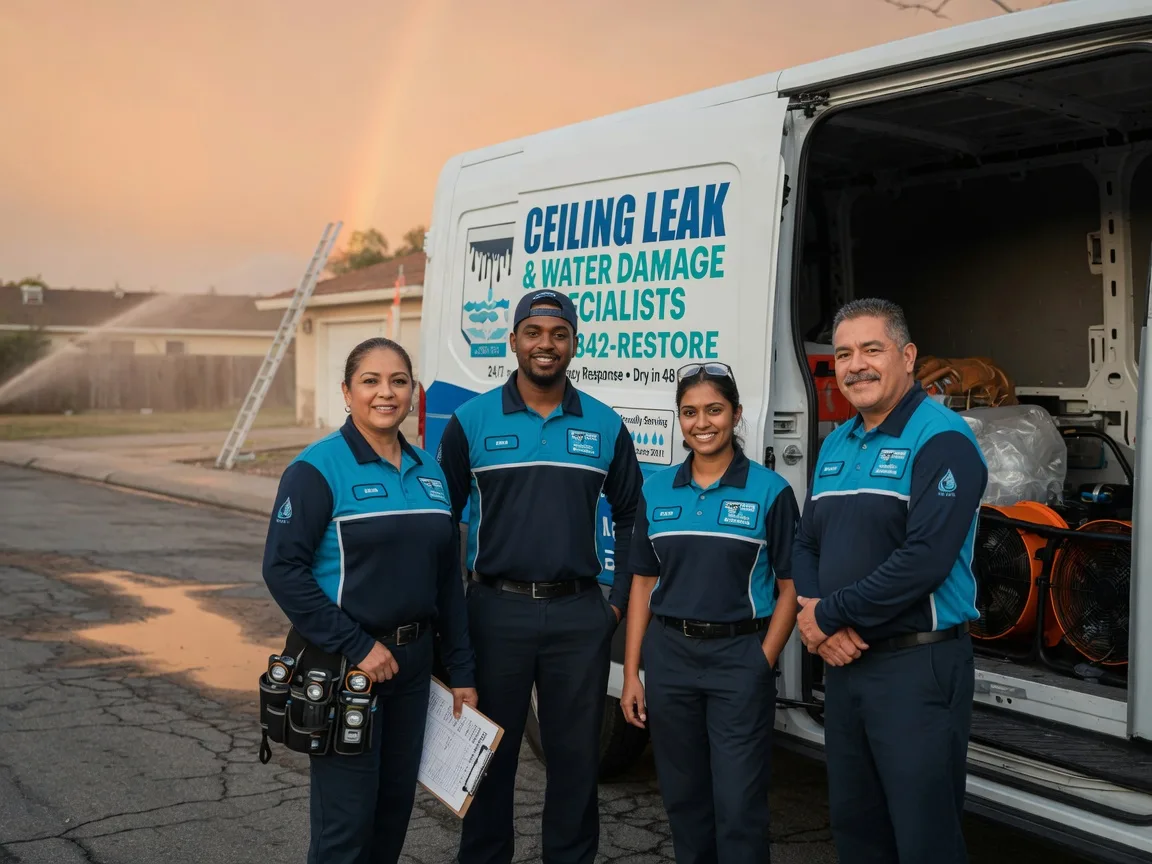 Ceiling Leak Cleanup company in Darden, TN